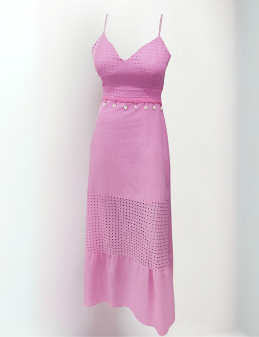 Vestido Sirena Candy Color Pink