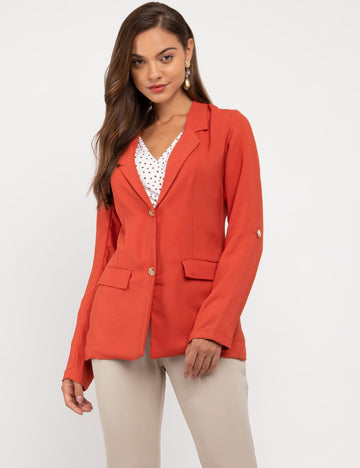 Blazer Oversized Feminino Alfaiataria Emma Corail